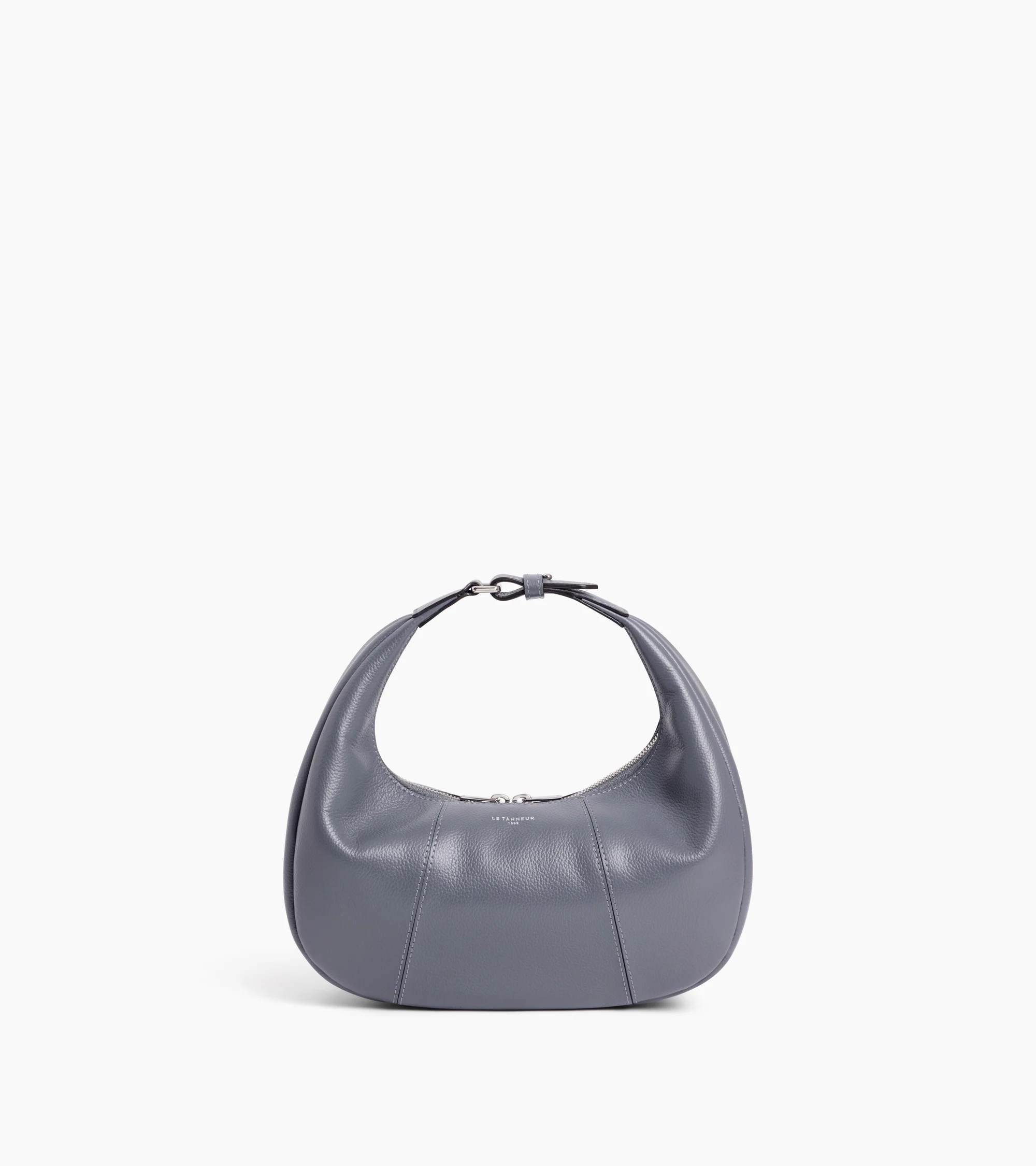 Juliette small hobo bag in grained leather | Le Tanneur