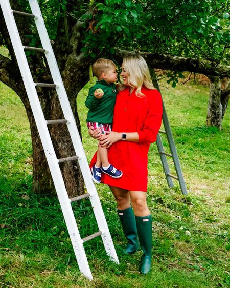 Apple picking fall outfits, red dress, little boy fall outfit, family fall picture outfits 

#LTKkids #LTKSeasonal #LTKfamily