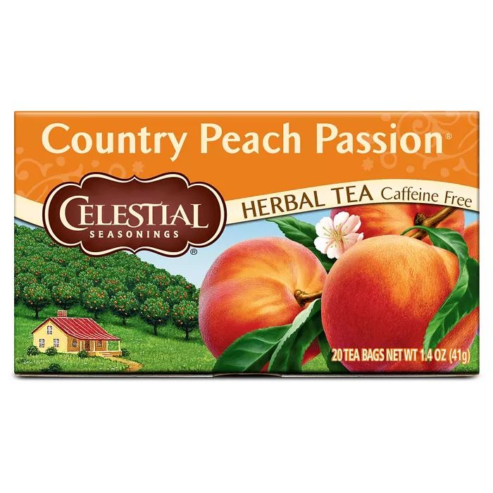 Celestial Seasonings Country Peach Passion Caffeine-Free Herbal Tea - 20ct | Target