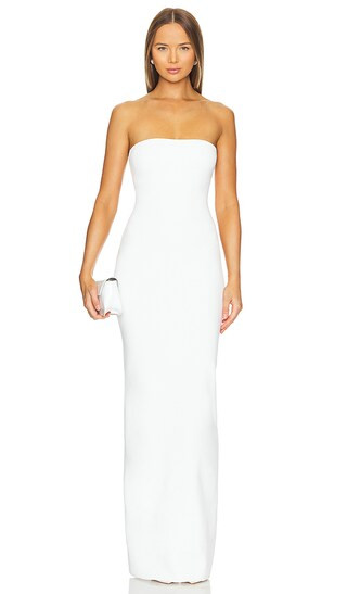 Lehua Knit Dress in Optic White | Revolve Clothing (Global)