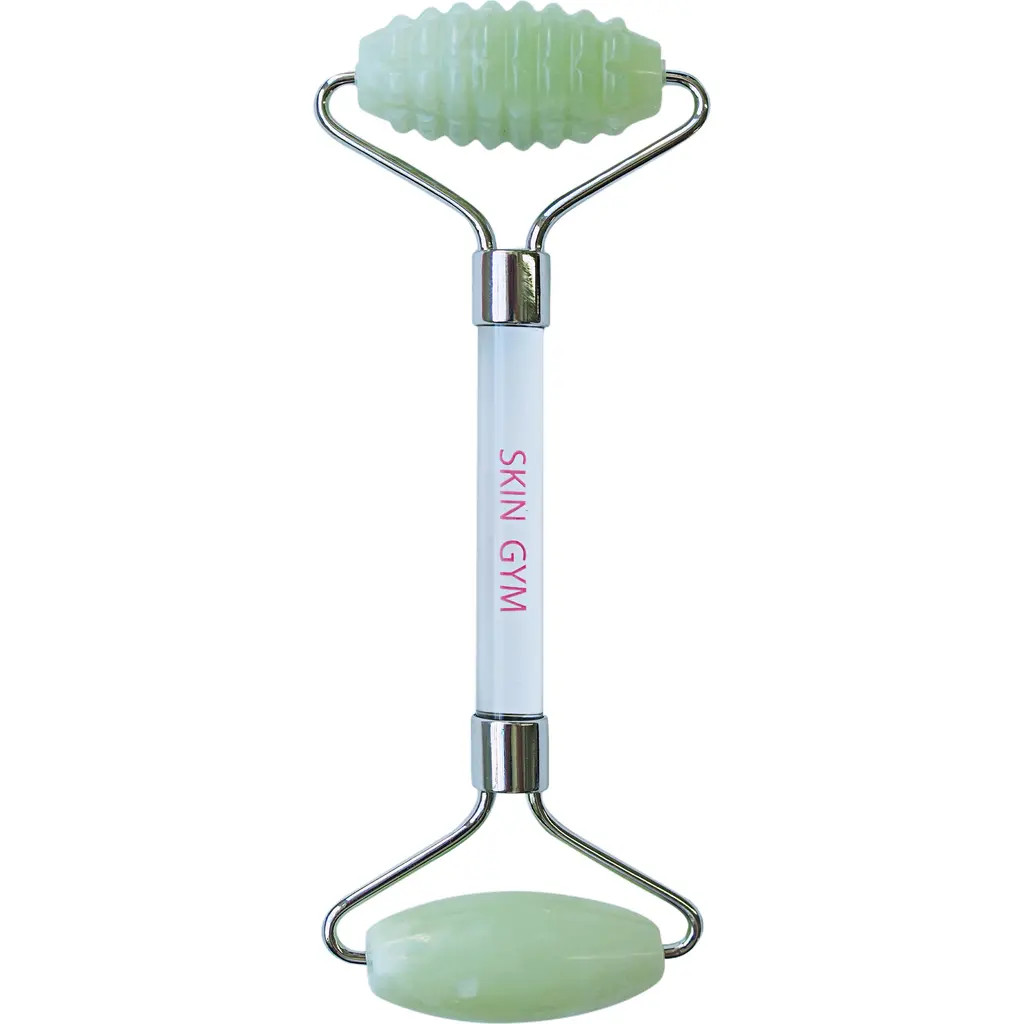 Skin Gym Double Duty Smooth & Textured Jade Face Roller at Nordstrom | Nordstrom