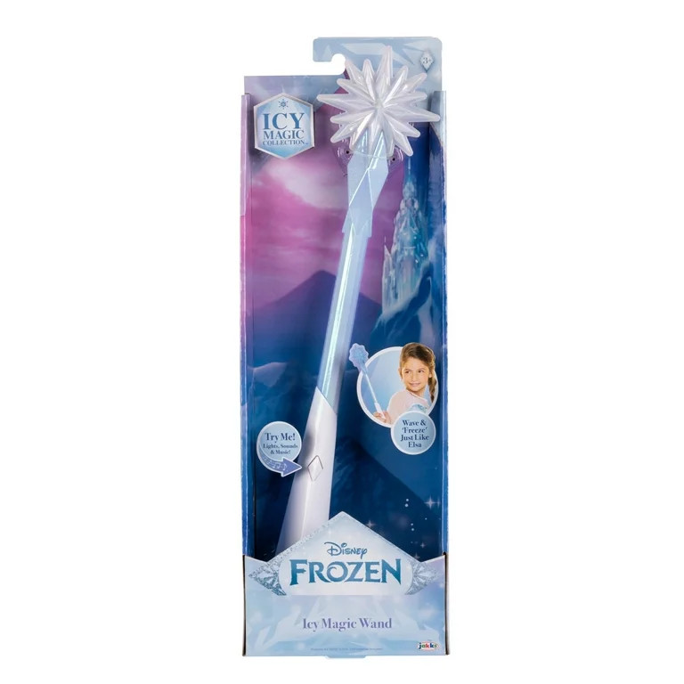 Disney's Frozen Elsa Inspired Icy Magic Wand Toy with Music and Lights | Walmart (US)