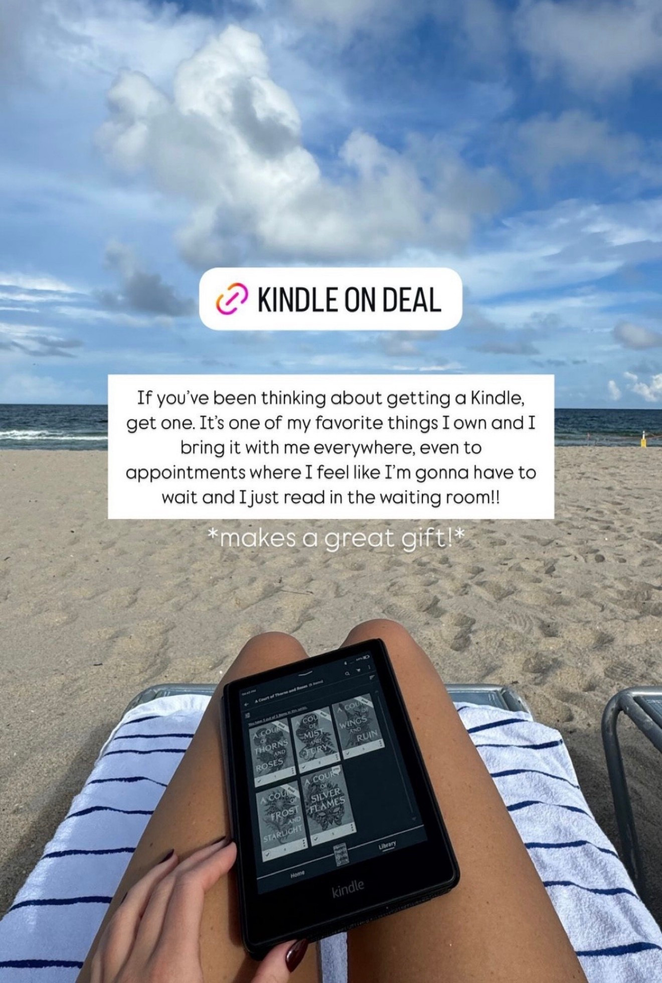 Kindle on deal for Amazon Big Spring Sale!

Kindle sale, Amazon sale, big spring sale, tech sale

#LTKSaleAlert