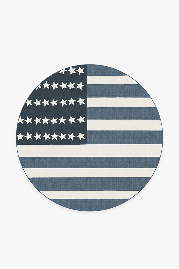 American Flag Blue Rug | Ruggable