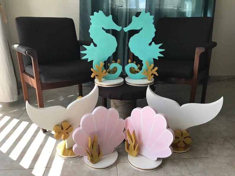 Mermaid centerpiece | Etsy (US)