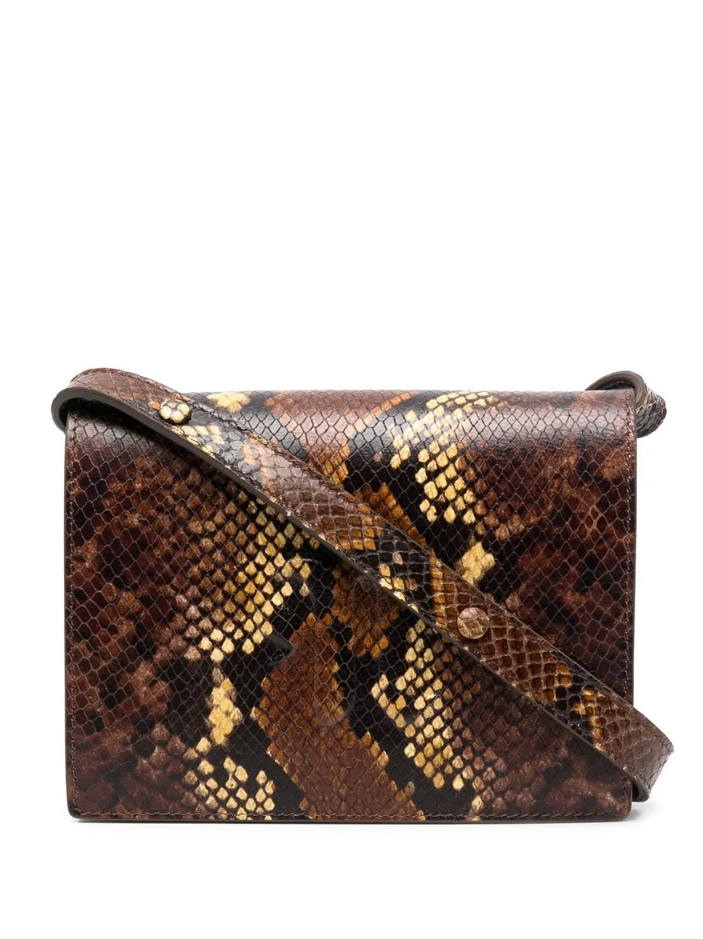 Nanushka Leather cross-body Bag | Brown | FARFETCH | Farfetch Global