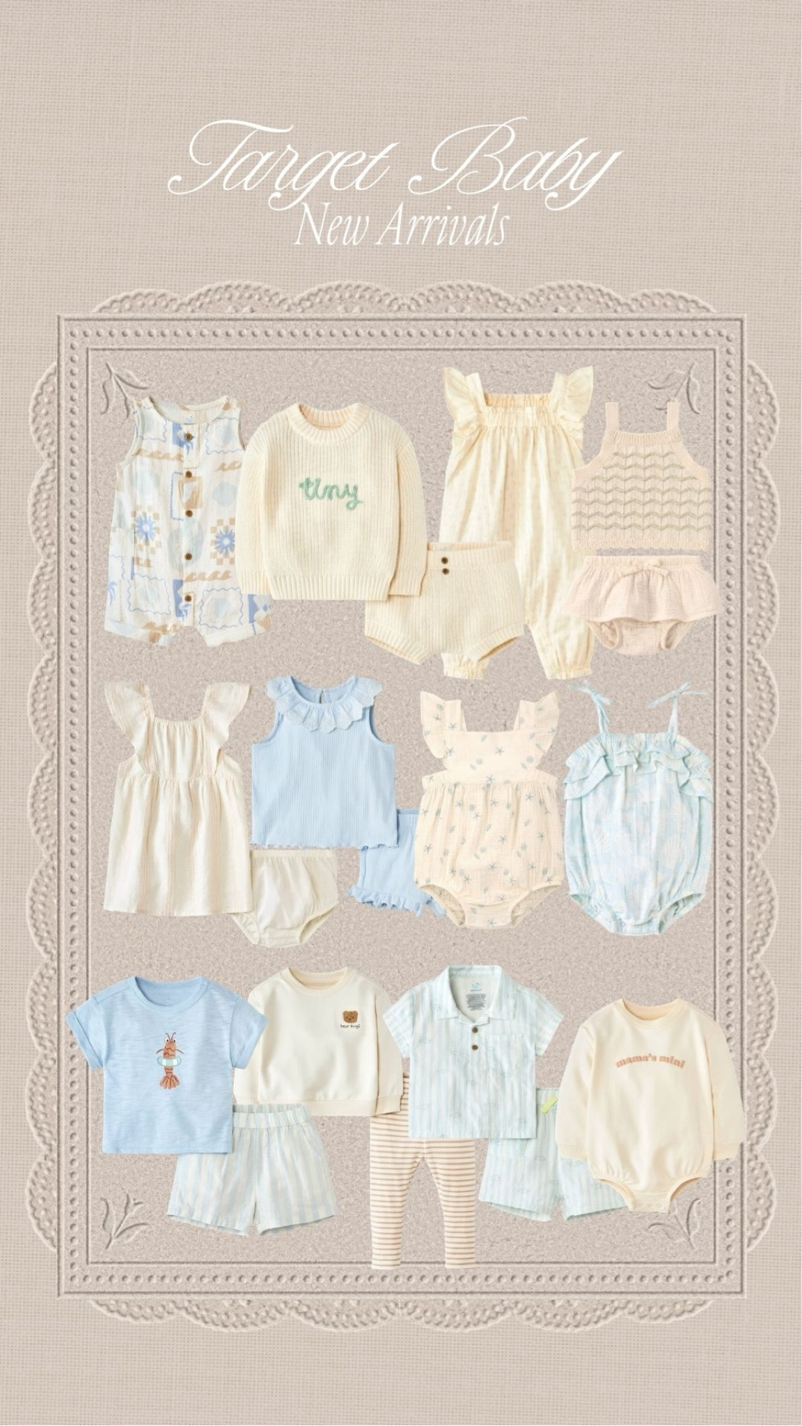 These new target baby arrivals are SO SWEET! 🤍 

#target #targetpartner #targetfashion #newarrivals #baby #babyfashion #babygirl #babyboy #summer #newbaby

#LTKBump #LTKSeasonal #LTKBaby