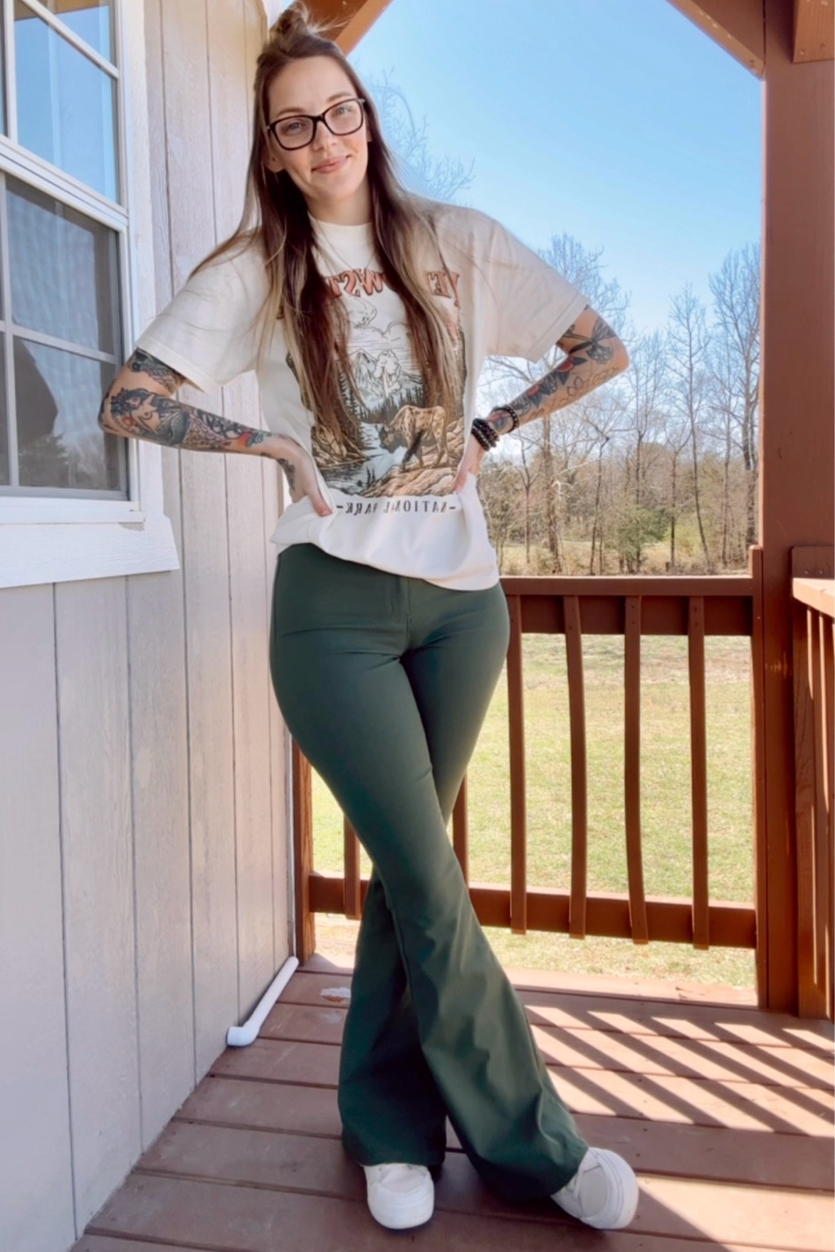 Spring ootd  thanks to Willow Boutique💚