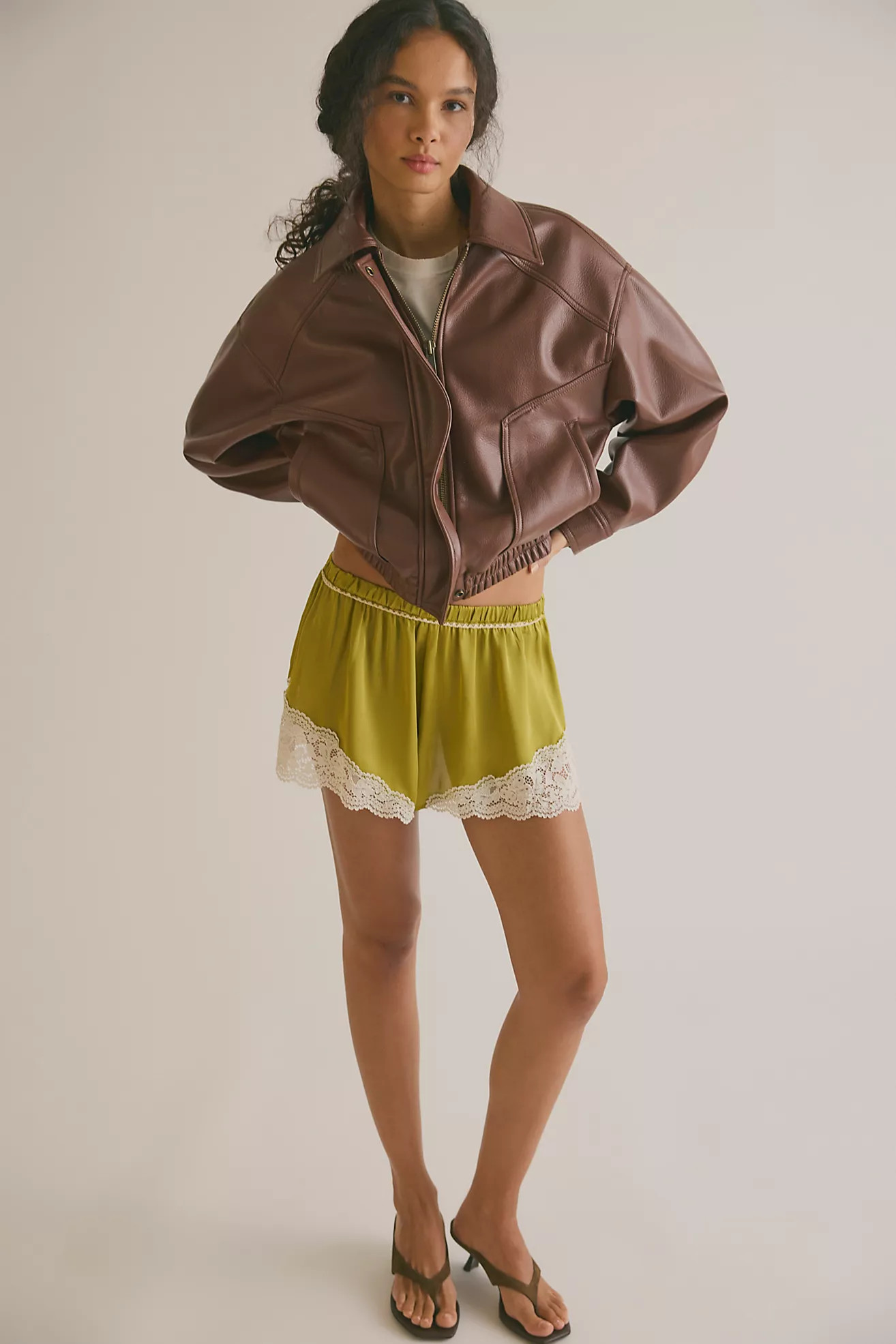 Meet Me In The Middle Tap Shorts | Free People (Global - UK&FR Excluded)