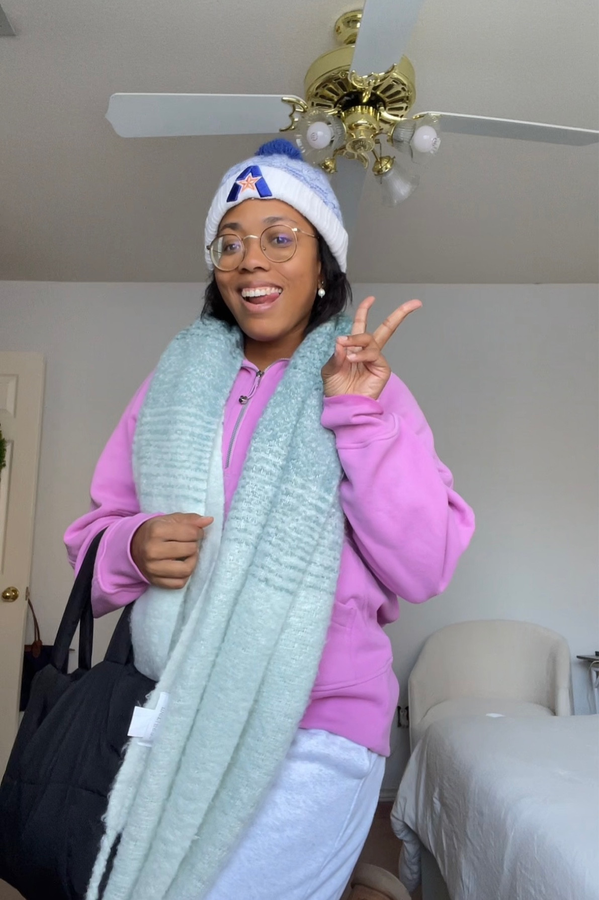 The outfit was a must for the cold weather this week. I don’t know what I would have done stepping outside if I didn’t have these essential layers  

#LTKSeasonal #LTKfindsunder100 #LTKfitness