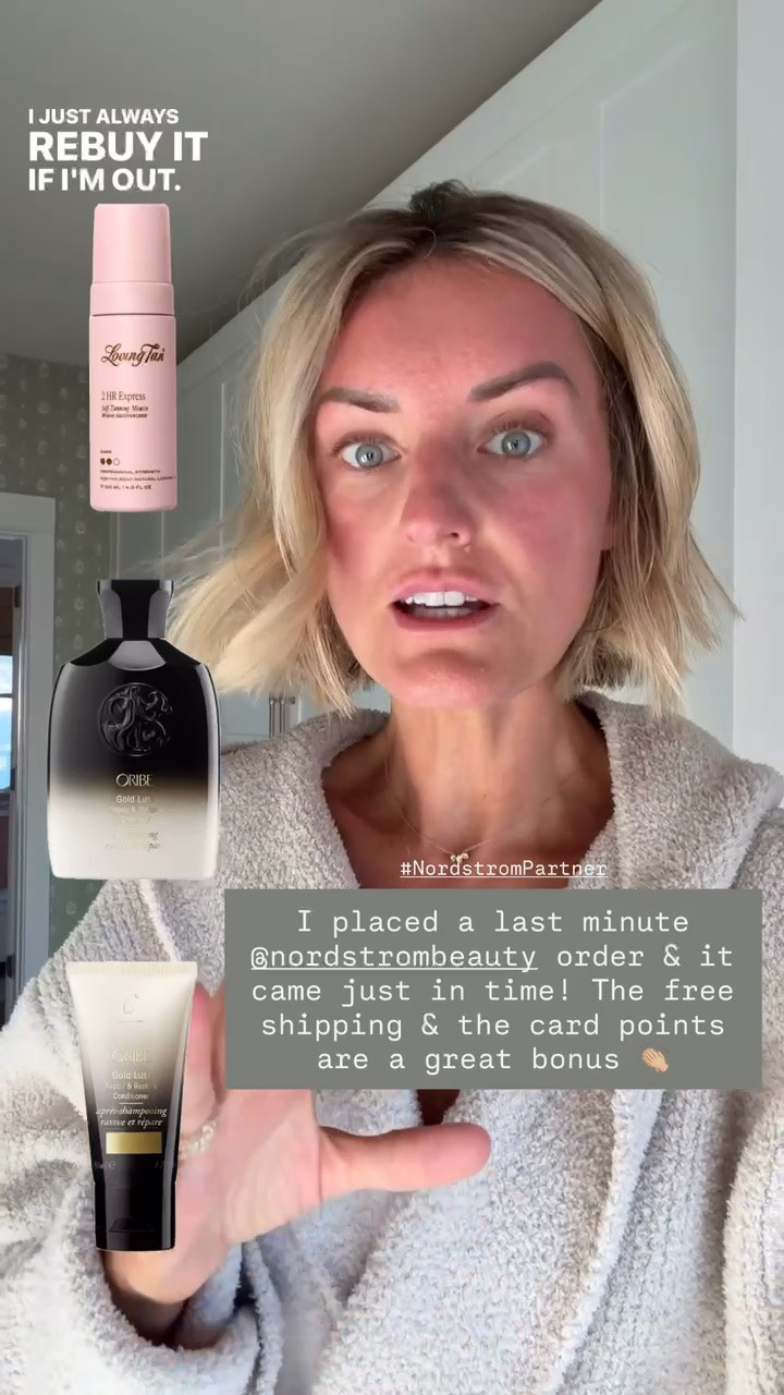 Last-minute beauty restock from Nordstrom! ✨ Love the convenience of free shipping and earning Nordstrom card points! @nordstrombeauty #NordstromPartner


loverly grey, loving tan, damaged hair repair shampoo, oribe hair care, nordstrom beauty, beauty restock, beauty favorites, beauty must haves

#LTKselfcare #LTKBeauty