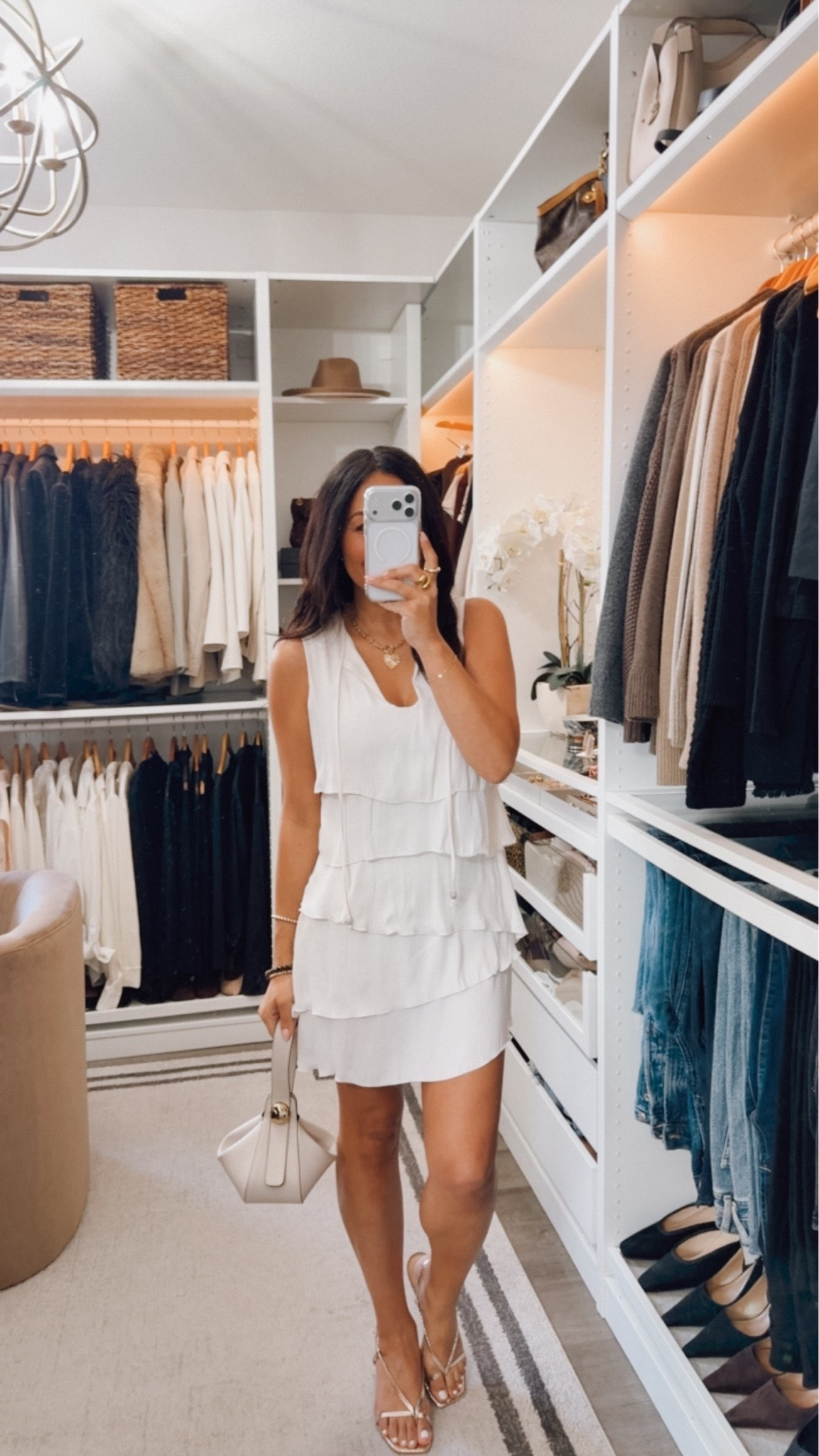 Zara ruffle dress ⭐️ side zipper for closure- runs small, size up

#LTKootd #LTKOver40