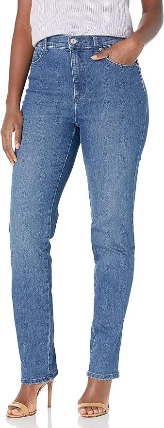 Gloria Vanderbilt Women's Classic Amanda High Rise Tapered Jean | Amazon (US)