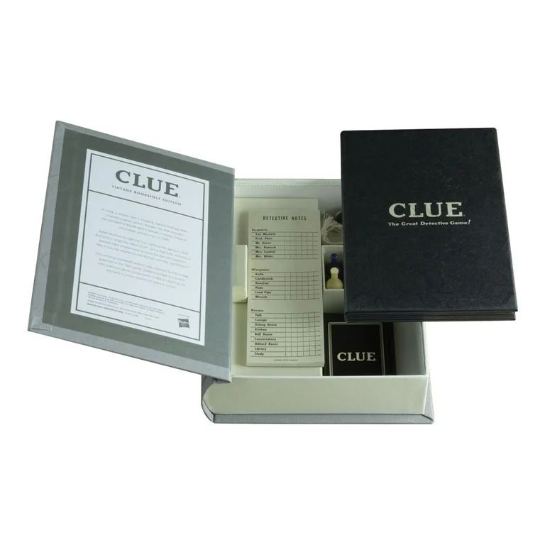 Clue Game Linen Book Vintage Edition | Walmart (US)