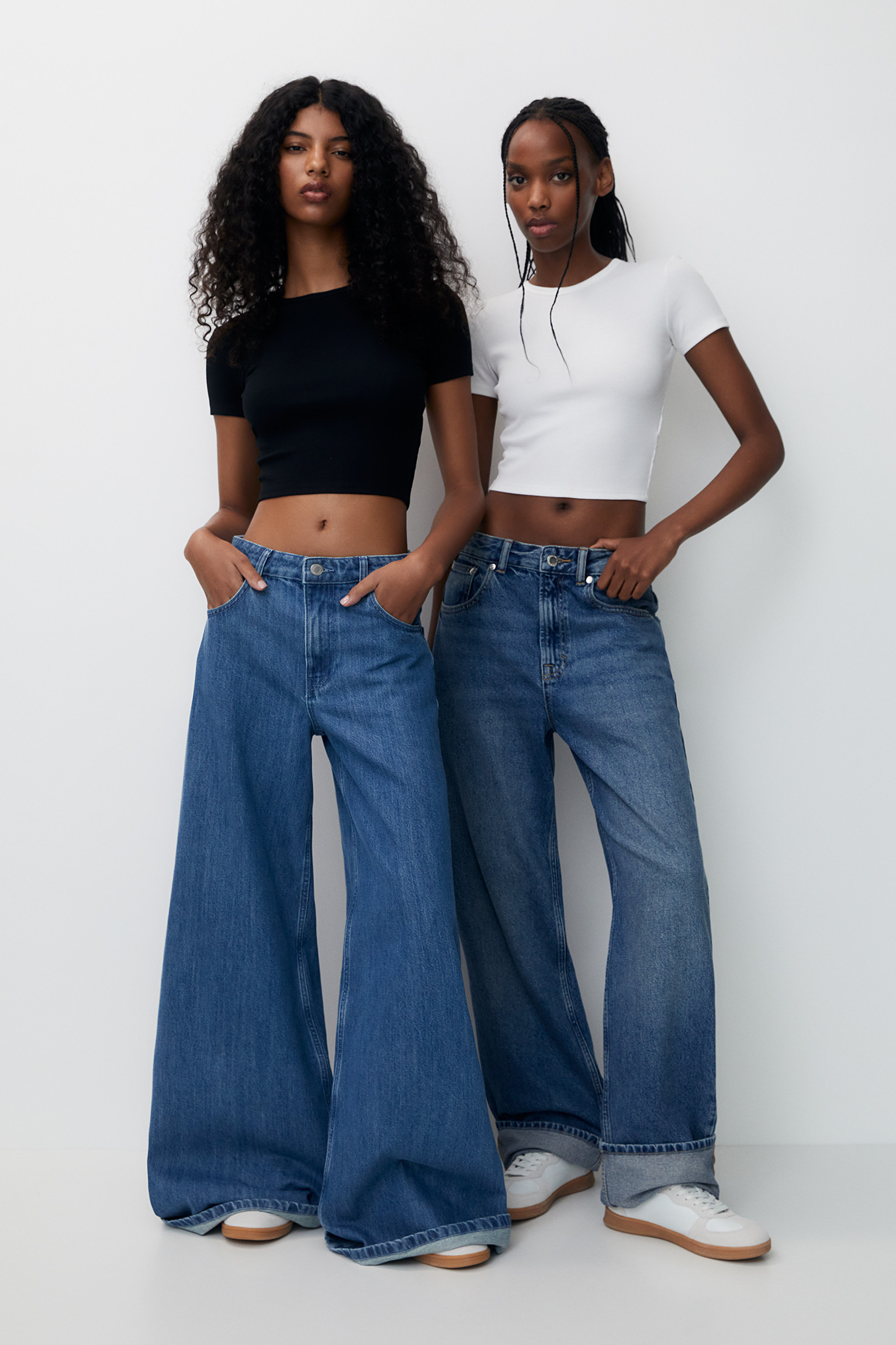 2-pack of basic ribbed T-shirts | PULL and BEAR NL