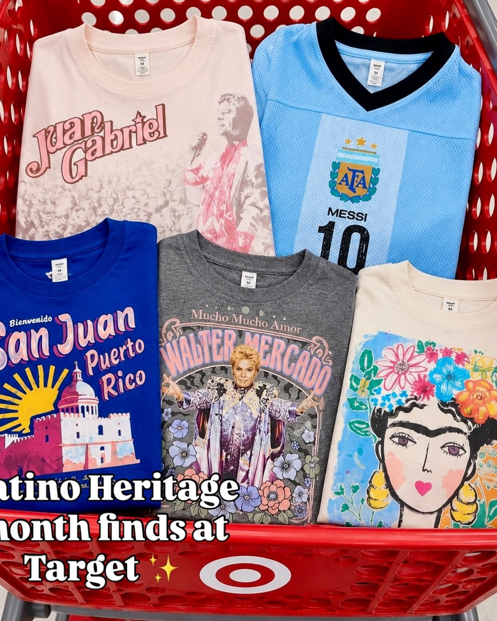 @Target  is celebrating Latino Heritage month featuring these ICONS 🎤 #target #targetfinds #juangabriel #messi #puertorico

#LTKgrwm #LTKootd