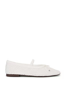 Schutz Arissa Flat in White from Revolve.com | Revolve Clothing (Global)