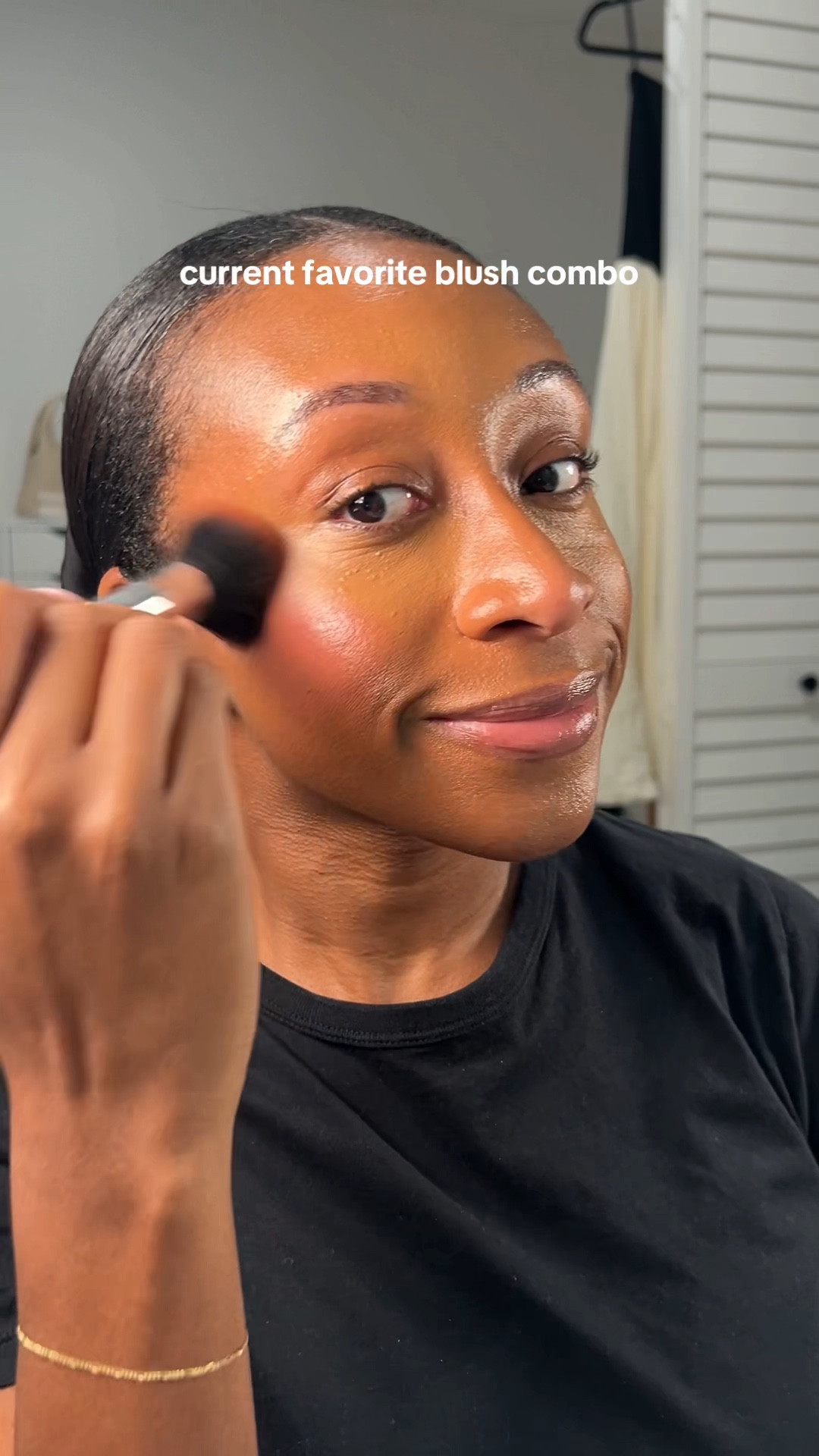 Been using the Rare Beauty blush in the color 'Believe' and the Elf Camo Liquid Blush in the color 'Berry Well' and I'm obsessed. 

Blush combos, black girl friendly makeup, rare beauty blush, elf beauty blush

#LTKBeauty