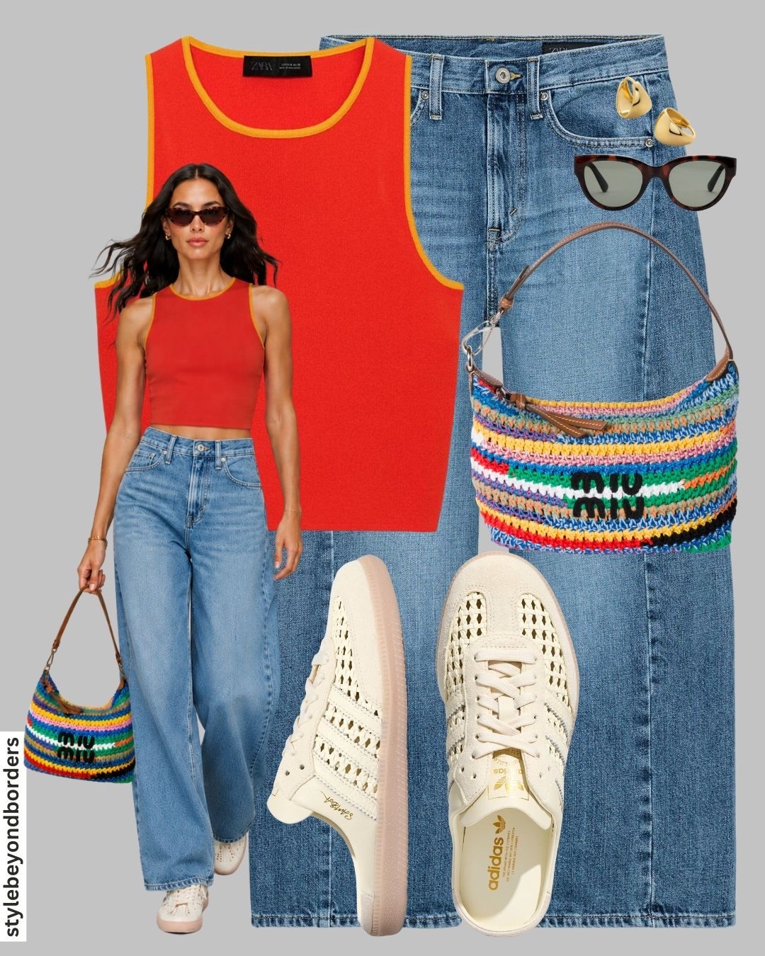 Styling red vest for summers 🔥❤️



Tags: adidas firebirds shirt, adidas firebirds trousers, contrast trim vest, red summer sandals, miumiu sumer bag, holiday outfit, chic outfit, easy to style summer outfit, jeans, adidas mules,striped outfit, zara, adidas, miumiu

#LTKsummer #LTKtravel #LTKstyletip