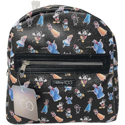Disney 100th 10 inches Black Deluxe Mini Backpack | Target
