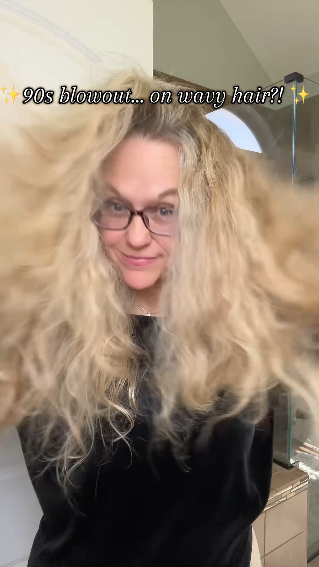 Smooth volume with a soft bounce! 
If you’re looking for a round brush that actually works on long, thick, wavy, curly hair 😮‍💨, you found it!  
The new Kitsch 1.5” medium thermal round brush makes getting a smooth 90s blowout easy & quick!  Okay, Kitsch LLC you were right, it totally works with my hair. This is a happy GenX girl!
#kitsch
#90sblowout 
#blowoutathome 
#thermalroundbrush 
#longhairdontcare 

#LTKBeauty #LTKgrwm #LTKOver40