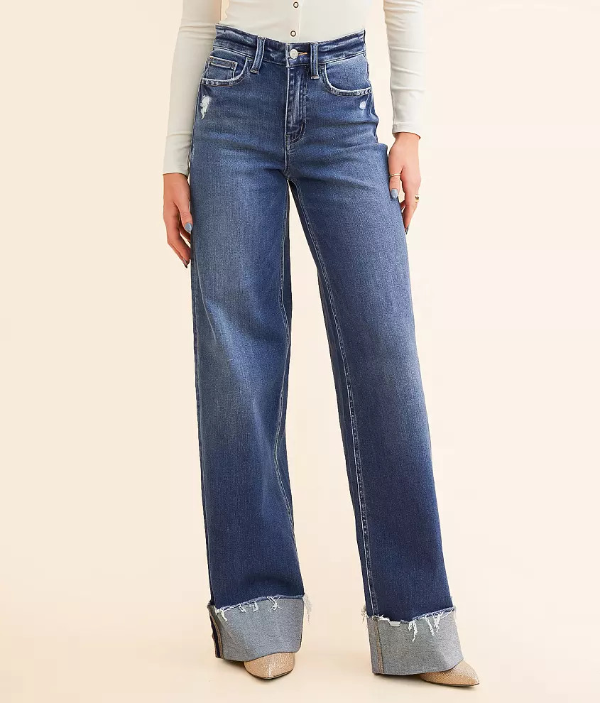 Olivia High Rise Wide Leg Stretch Jean | Buckle