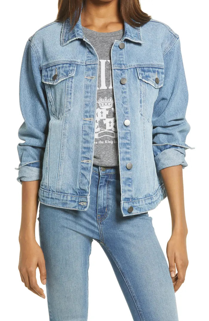 Boyfriend Denim Jacket | Nordstrom