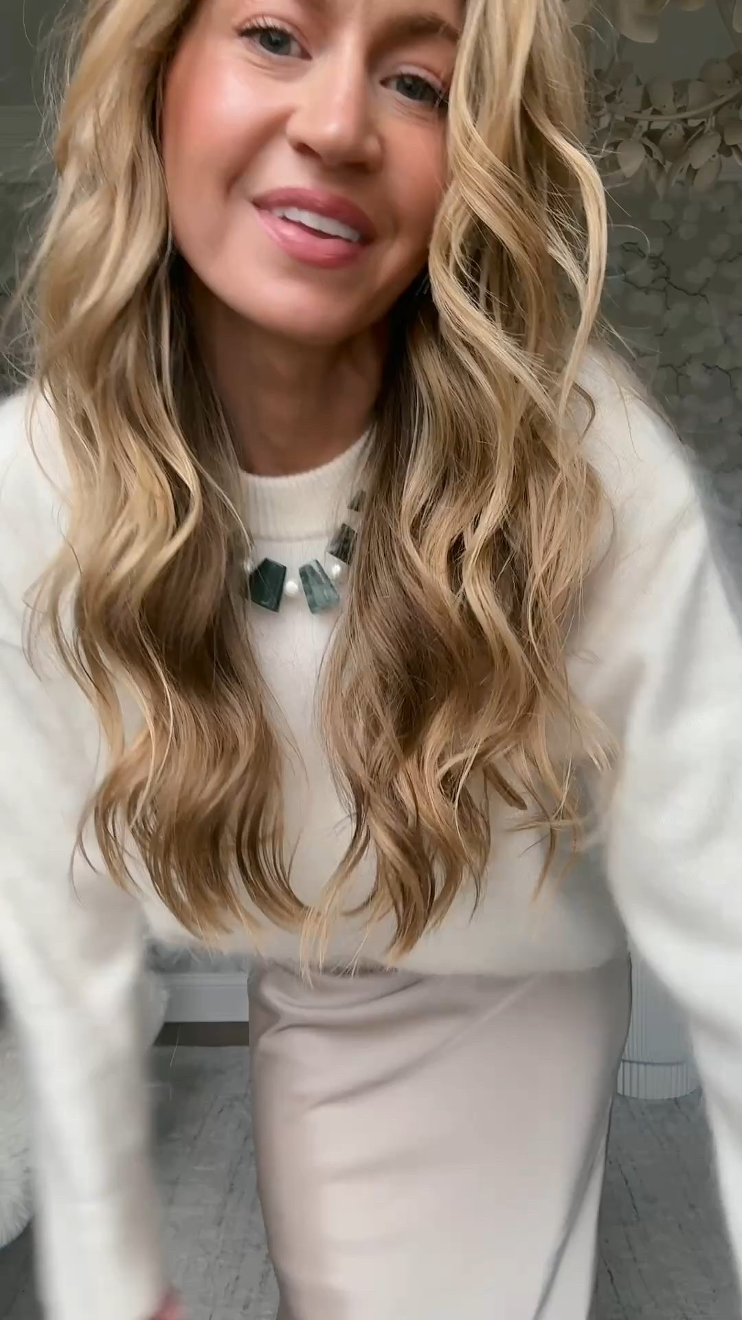 Sunday outfit! 
Silk skirt runs TTS, wearing a S 

#LTKdayinmylife #LTKgrwm #LTKWorkwear