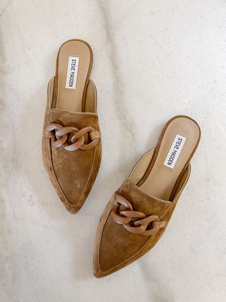 My go to mules in brown suede

For more style finds head to cristincooper.com 

#LTKshoecrush