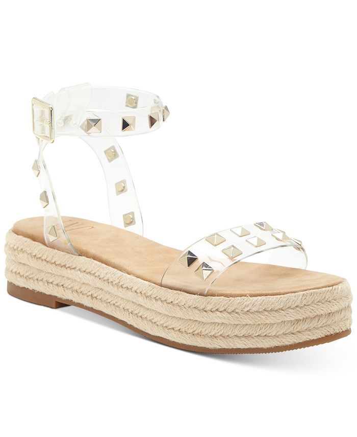 Women's Valetta Woven Flatform Espadrilles, Created for Macy's | Macys (US)