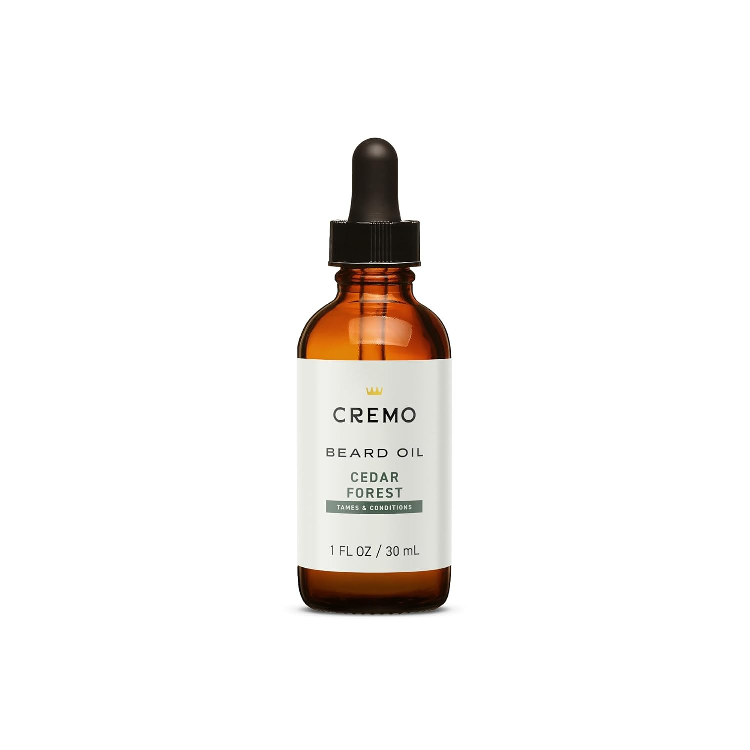 Cremo Beard Oil, Revitalizing Cedar Forest, 1 fl oz - Restore Natural Moisture and Soften Your Be... | Amazon (US)