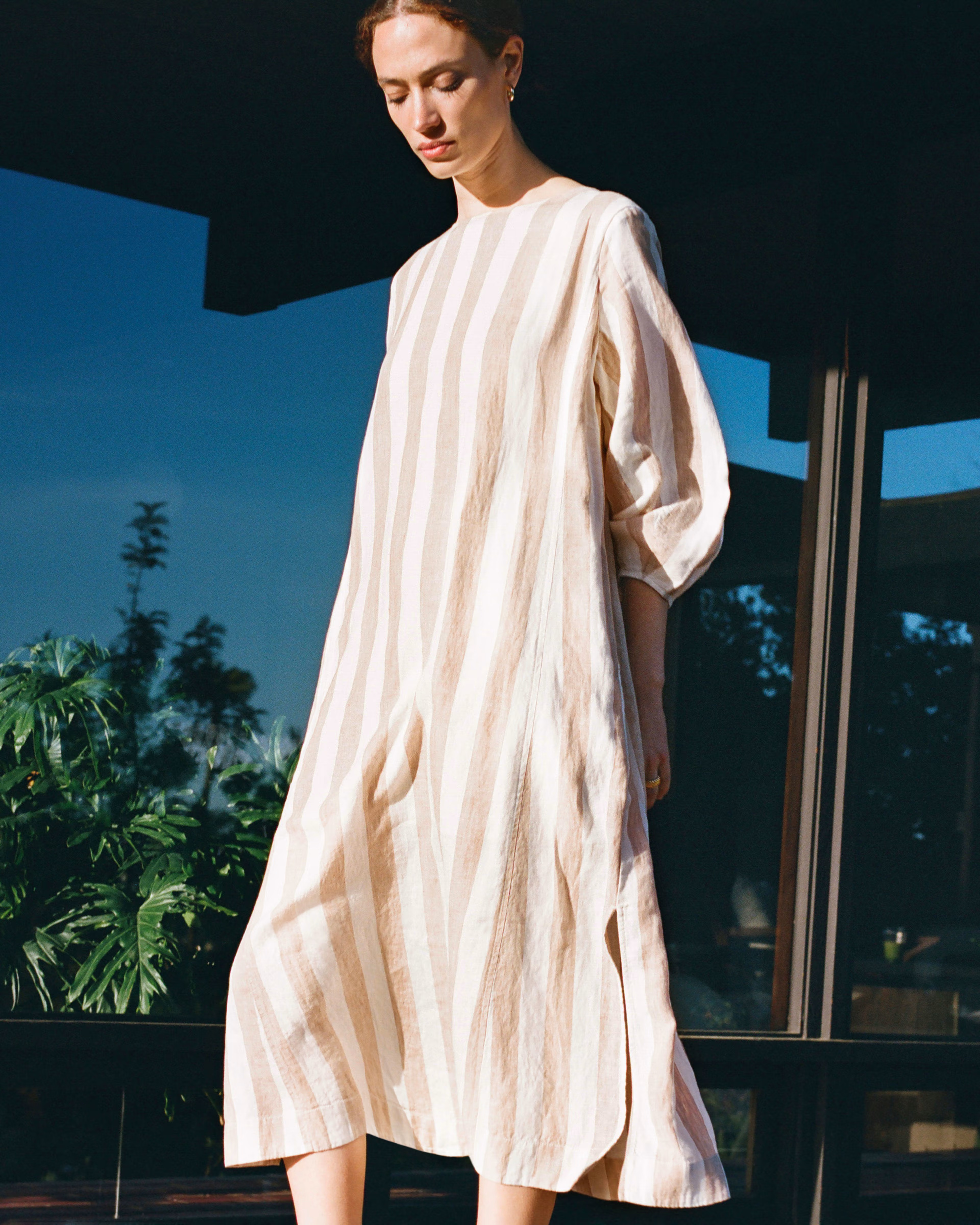 The Linen A-Line Dress | Everlane