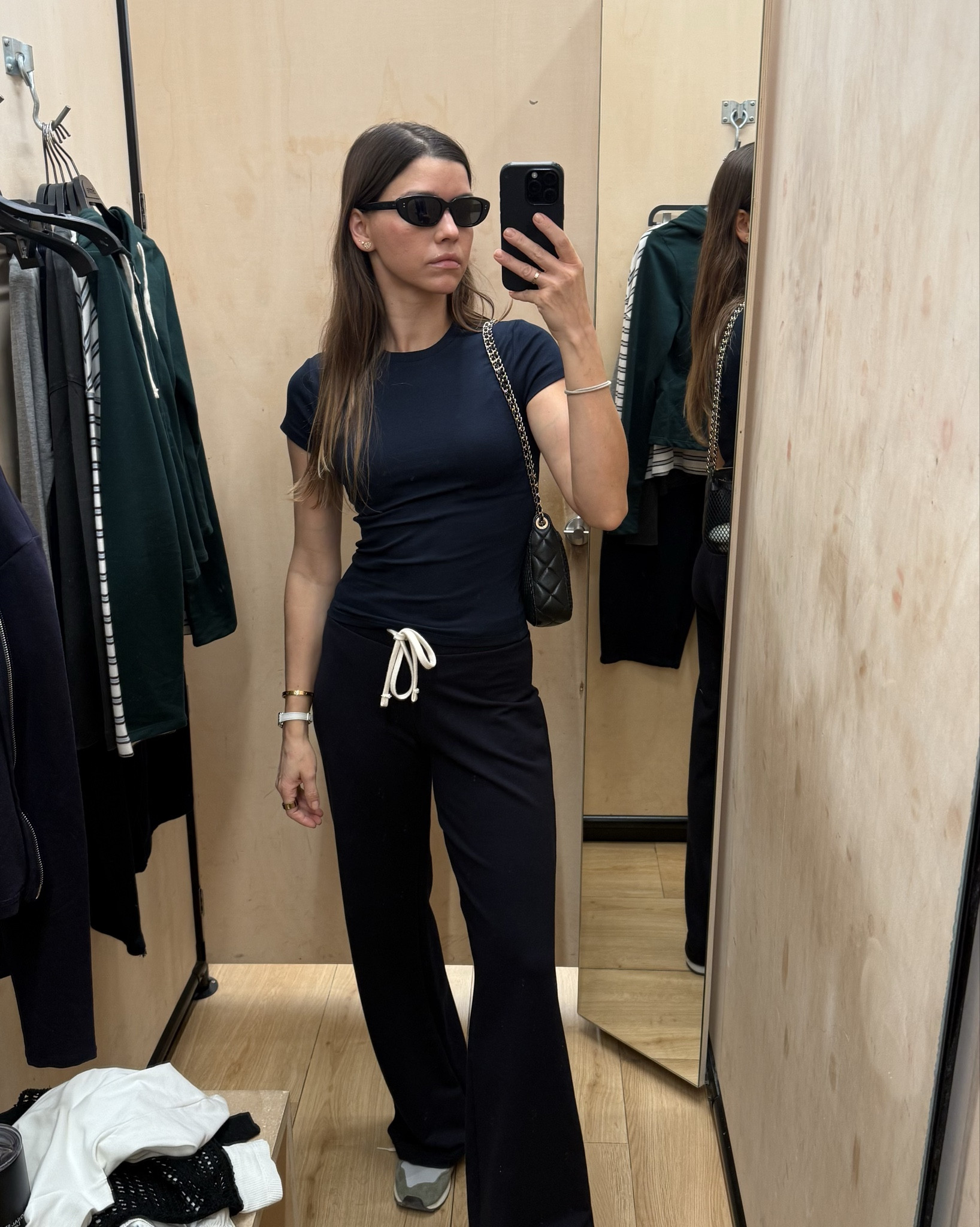 New errands mom outfits, loungewear , sexy outfit , over 30 outfits, navy sweatpants and hoodie, skinny tshirt 

#LTKFindsUnder50 #LTKootd #LTKActive