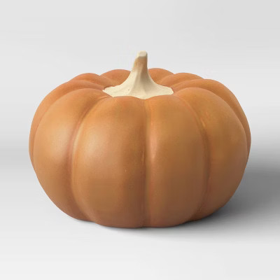 Medium Ceramic Pumpkin Honey - Threshold™ | Target