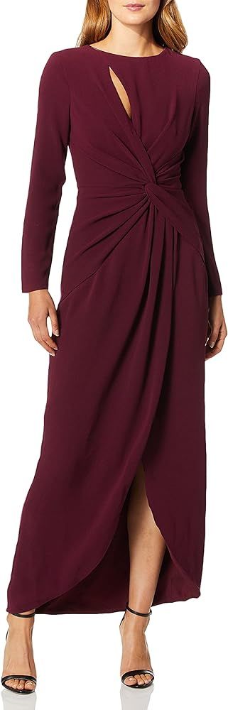 Dress the Population Women's Long Sleeve Twist Dress | Amazon (US)