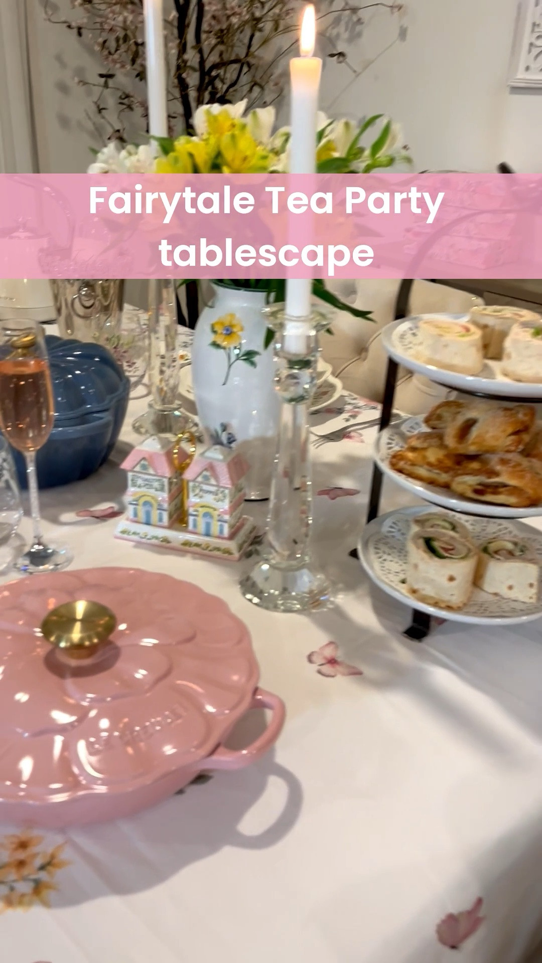 Create a magical spring tablescape for Mother’s Day, Birthdays or just because. This one is inspired by a fairytale garden party. 
#teaparty #brunchideas #tablescapes #homedecor #whimsey #cinderellaPumpkin

#LTKMothersDay #LTKmomlife #LTKselfcare