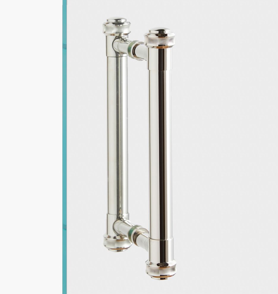 6" Rigdon Shower Door Pull
 | Rejuvenation | Rejuvenation