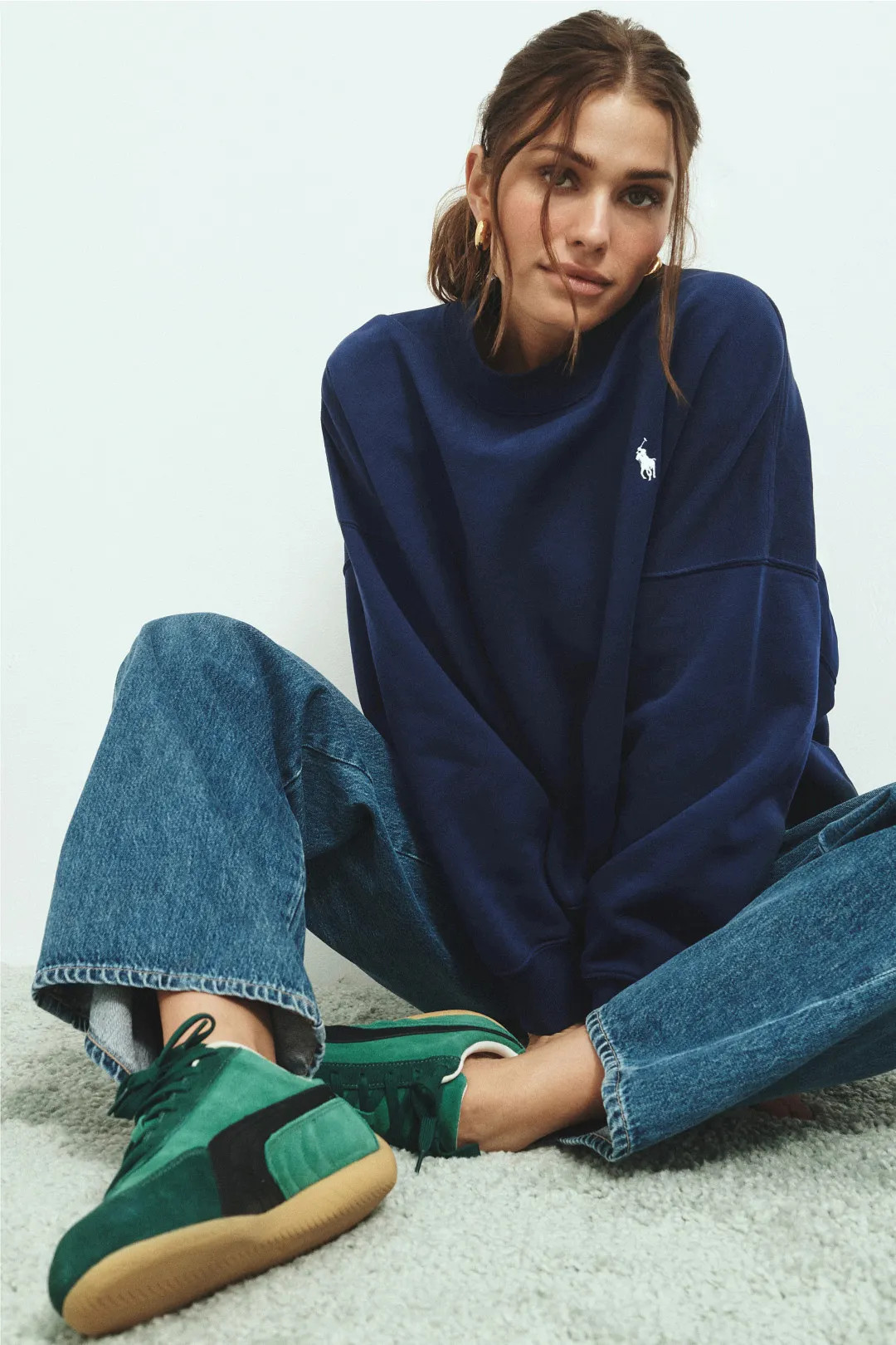 Vintage Fleece Crew Neck Sweatshirt | Rent the Runway