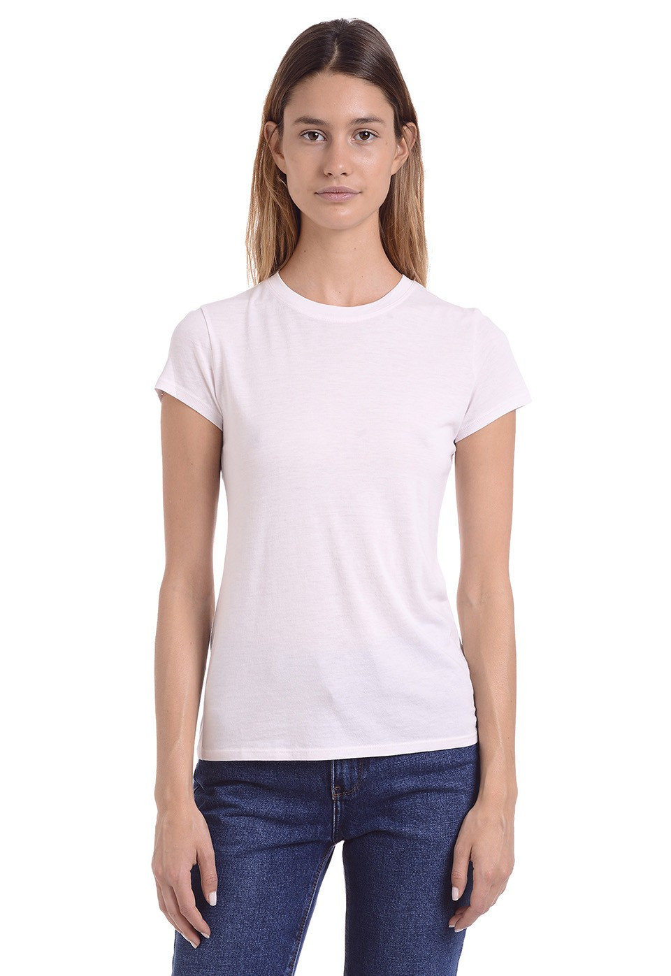 Fitted Crew - Marcy - Black | Mott & Bow