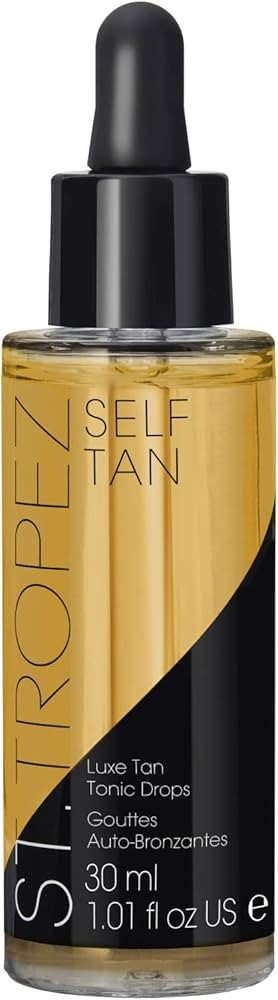 ST TROPEZ Luxe Tan Tonic Glow Drops, 1.01 Fl Oz (Pack of 1) | Amazon (US)
