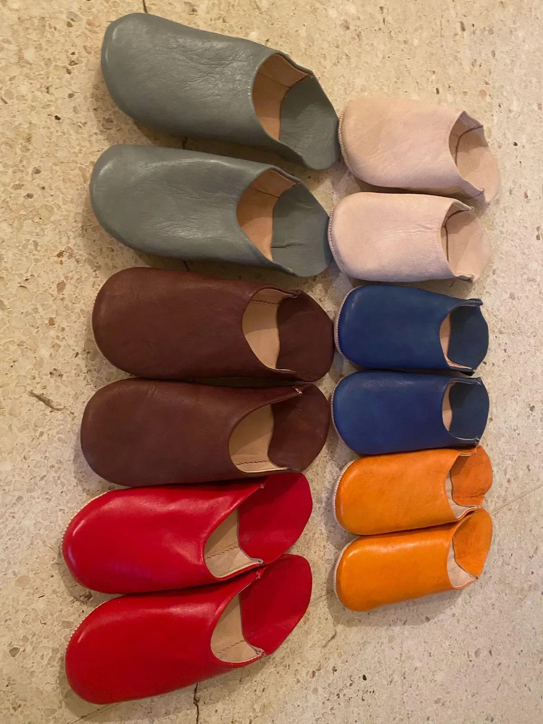 Moroccan Organic Leather Babouche Slippers – Women’s Handmade House Mules – Soft Indoor Foo... | Etsy (US)