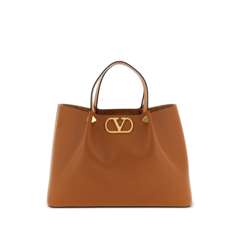 Valentino Garavani Vlogo Signature Medium Leather Tote | Jomashop.com & JomaDeals.com