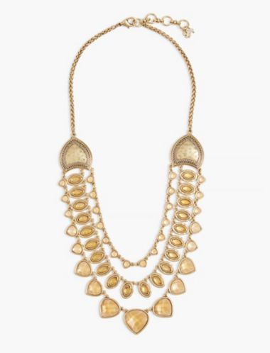 Lucky Brand Citrine Statement Necklace - Gold | Lucky Brand