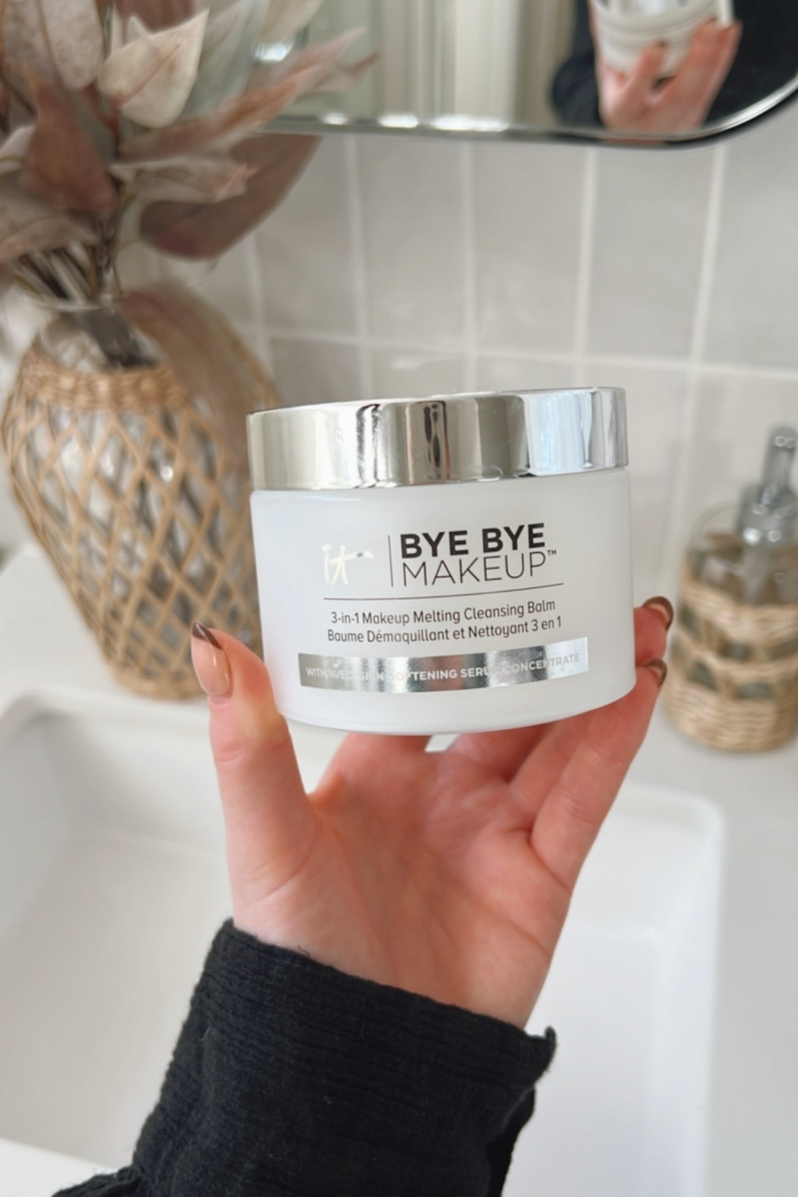 Sale alert! It cosmetics is having a major sale - 25% off site wide! This is my favorite makeup remover - you apply it to try skin and it just melts your makeup right off - including mascara. I rinse it off with warm water and follow it with my favorite cleanser. 

#LTKsalealert #LTKbeauty #LTKunder50