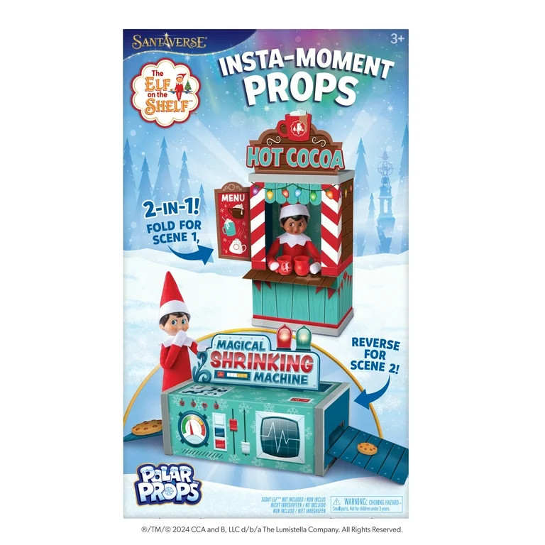 The Elf on the Shelf Polar Props Insta Moment Prop Set | Walmart (US)