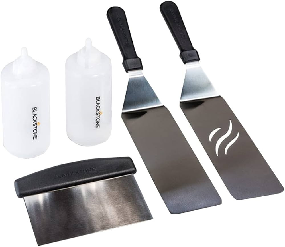 Blackstone 1542 Flat top Griddle Professional Grade Accessory Tool Kit (5 Pieces) 16 oz Bottle, T... | Amazon (US)