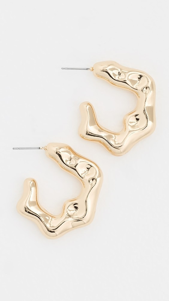 Bubble Wave Hoop Earrings | Shopbop
