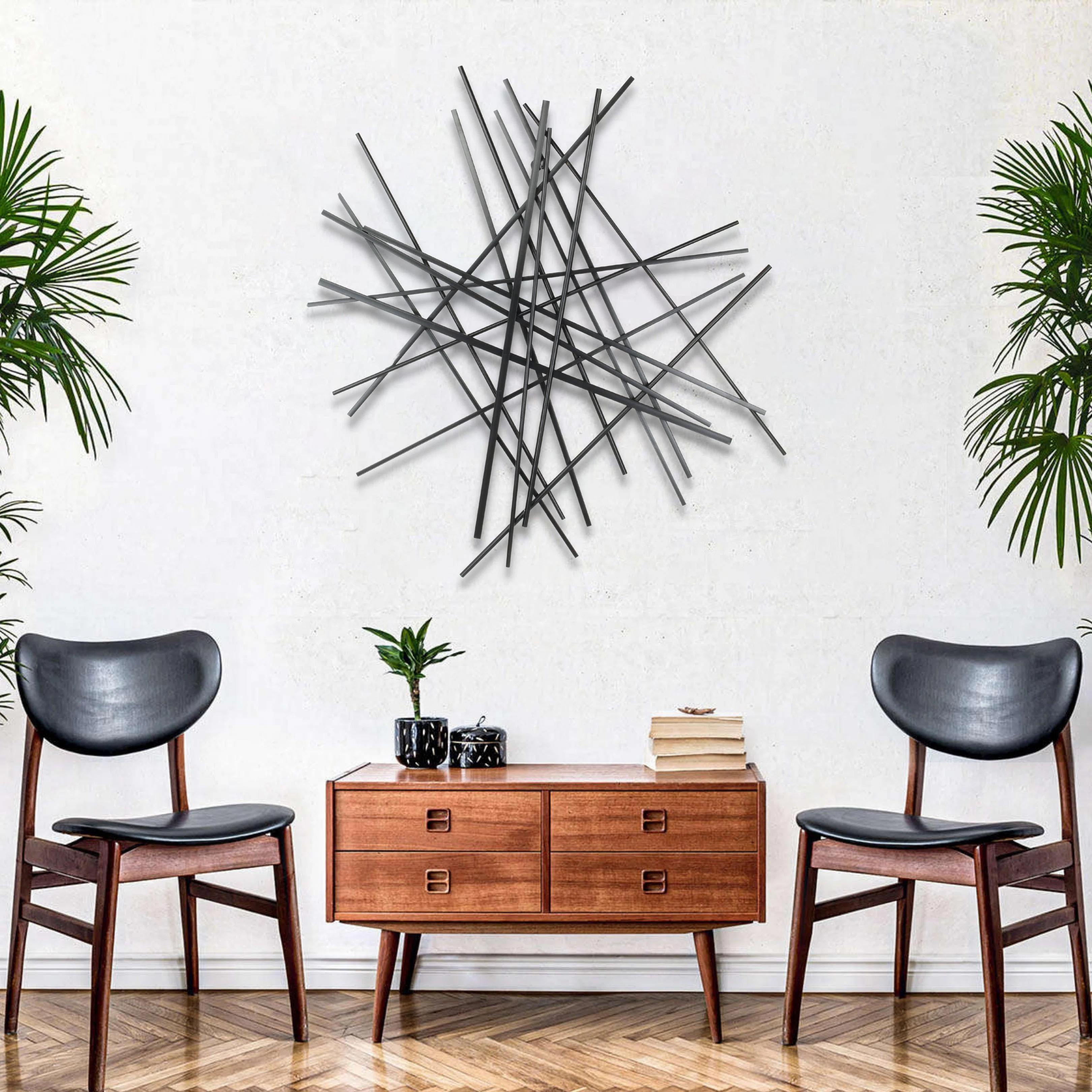 Wrought Studio™ Abstract Bar and Panel Wall Décor & Reviews | Wayfair | Wayfair North America