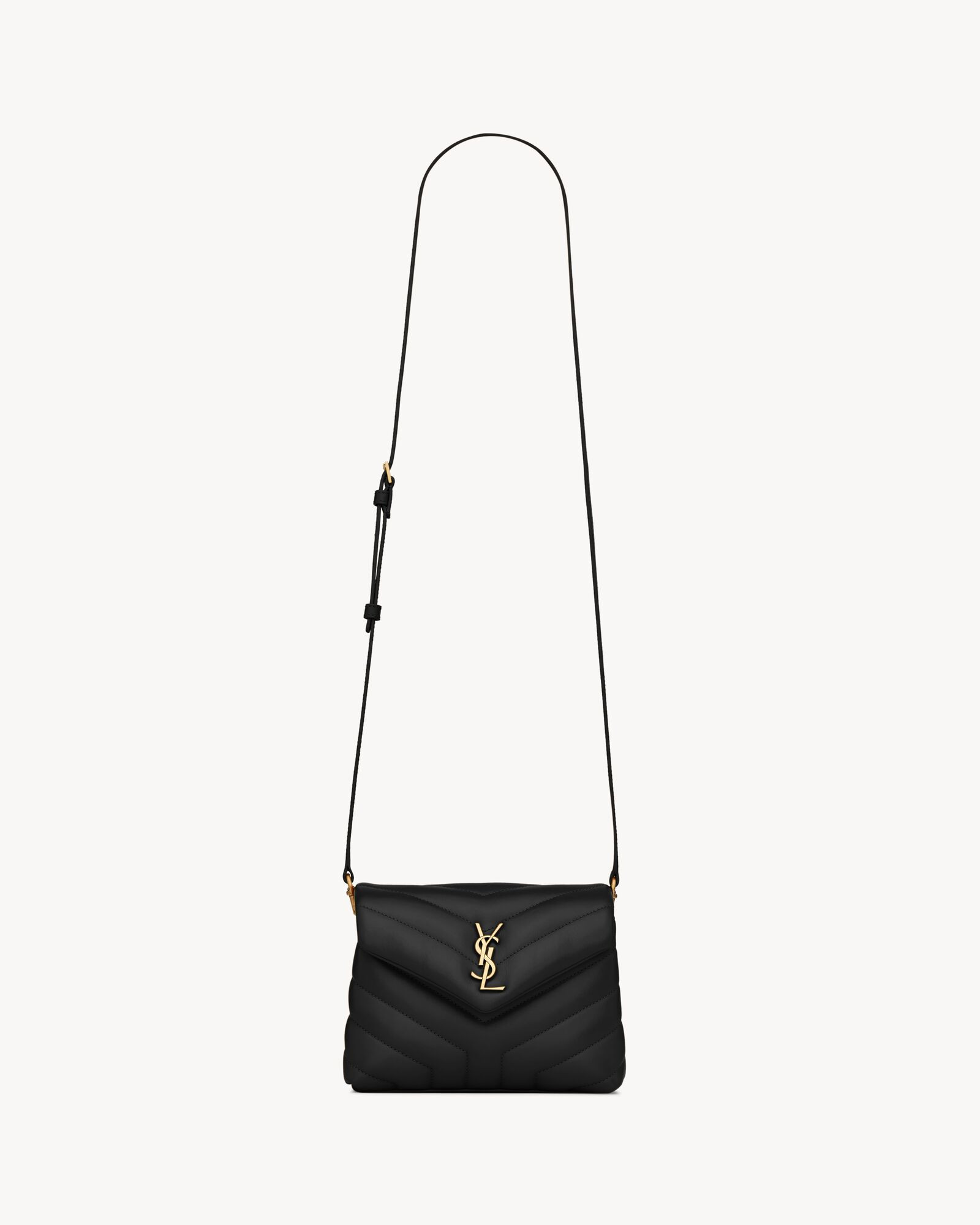 loulou toy strap bag in quilted "y" leather | Saint Laurent Inc. (Global)
