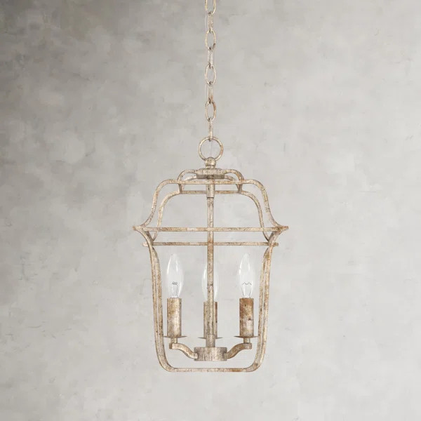 Lark 3 - Light Dimmable Lantern Geometric Chandelier | Wayfair North America